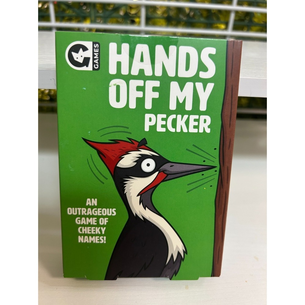 Hands Off My Pecker Card Game NOVELTY NIB For Ages 16+